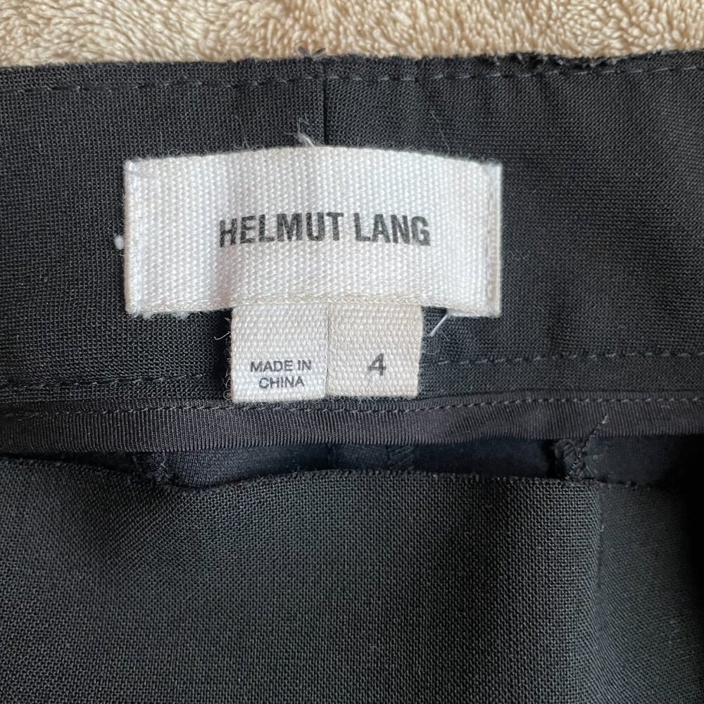 Helmut Lang Black Crossover Origami Radar Pants - Picture 11 of 13